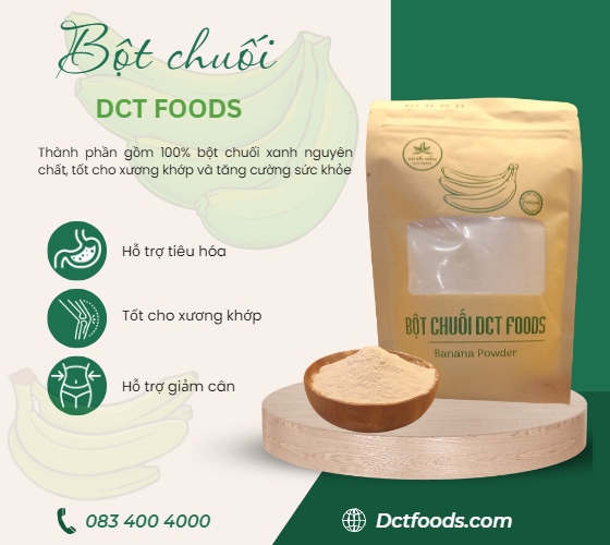 BỘT CHUỐI DCT FOODS